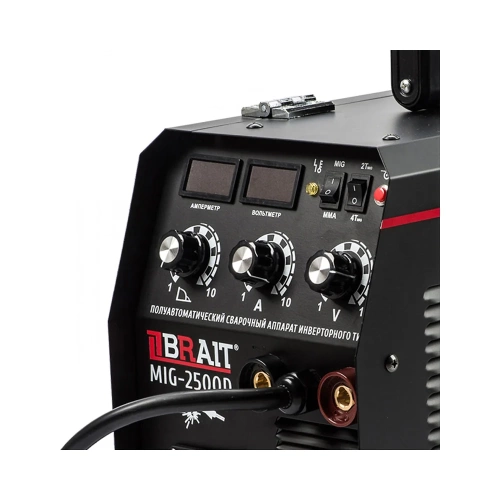 Сварочный инвертор полуавтомат BRAIT MIG-250QD 18.01.014.043 фото 3 Сварочный инвертор полуавтомат BRAIT MIG-250QD 18.01.014.043 фото 3