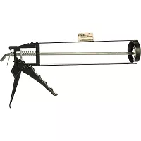 Пистолет для герметика SPARTA 310 мл, "скелетный" усиленный с фиксатором,6-гранный шток 7 мм 886125