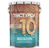 Средство для защиты древесины Текстурол Эколазурь бесцветный 5 л