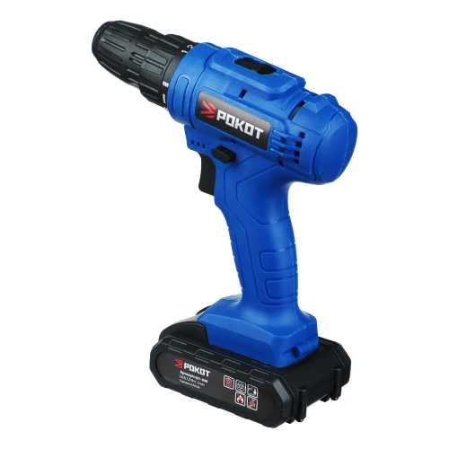 Дрель-шуруповерт РОКОТ аккумулятор 14В, 0-400-1400 об/мин, 1,3 Li-on (1), 2 скорости 691-049 фото 7