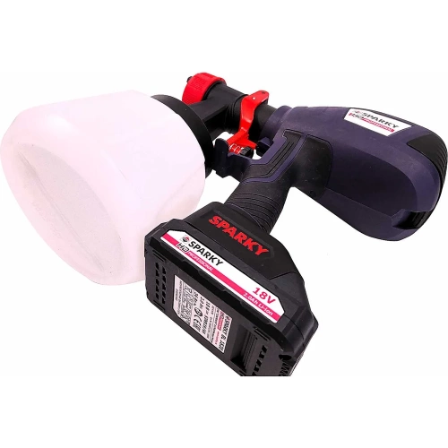 Аккумуляторный краскораспылитель SPARKY PS 18Li HD 14000199292 фото 6