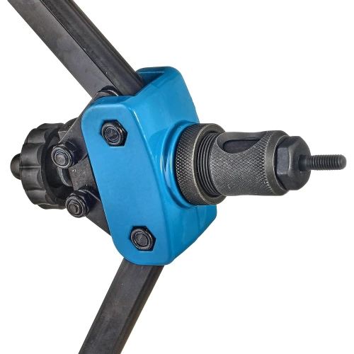 Заклепочник резьбовой РемоКолор двуручный 360 мм, литой корпус, насадки M3, M4, M5, M6, M8, M10 кейс, (шт.) 26-0-006 фото 4 Заклепочник резьбовой РемоКолор двуручный 360 мм, литой корпус, насадки M3, M4, M5, M6, M8, M10 кейс, (шт.) 26-0-006 фото 4