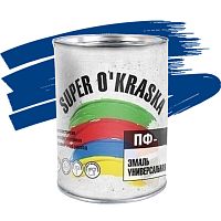 Эмаль Super Okraska ПФ-115 синяя глянцевая 1,9 кг