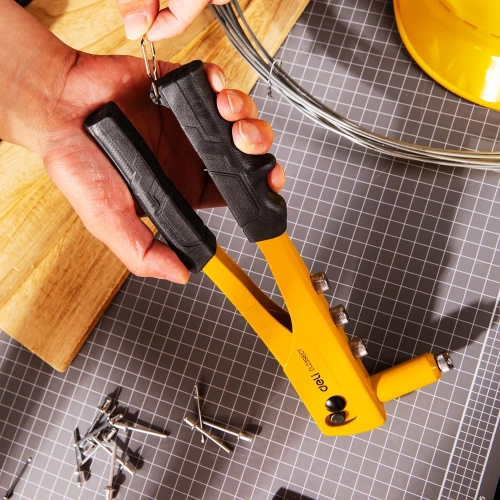 Ручной заклепочник DELI DL236910T + 60 шт заклепок (2,4–3,2–4,0–4,8 мм) 98413 фото 8 Ручной заклепочник DELI DL236910T + 60 шт заклепок (2,4–3,2–4,0–4,8 мм) 98413 фото 8