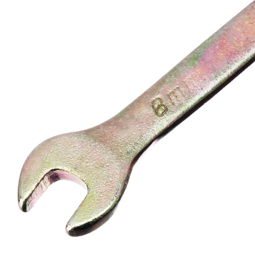 Ключ комбинированный, 8 мм, желтый цинк Сибртех фото 3