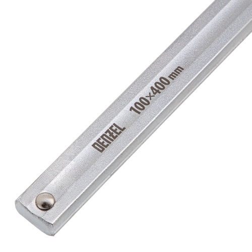 Струбцина F-образная, 100x400мм, кованая Denzel фото 3