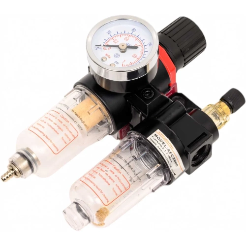 Регулятор давления+фильтр+лубрикатор AFC2000 - G1/4 (0.5-8.5 bar) ЭнергоРесурс 9910001 фото 3
