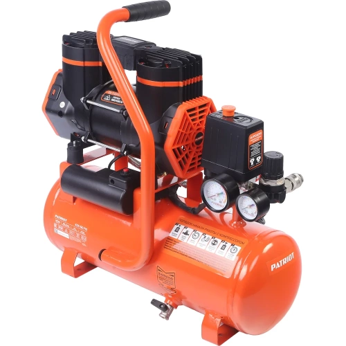 Компрессор поршневой безмасляный Patriot KDS 190 F10 (190 л/мин, 0.95 кВт, 8 бар, 10 л, 2800 об/мин, быстросъем) 526302410 фото 5