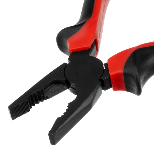 Плоскогубцы комбинированные Black Nickel, 180 мм, двухкомпонентные рукоятки Matrix фото 4