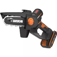 Аккумуляторная пила WORX бесщёточная , 20В, 12см, 2Ач х1, ЗУ 2А WG325E