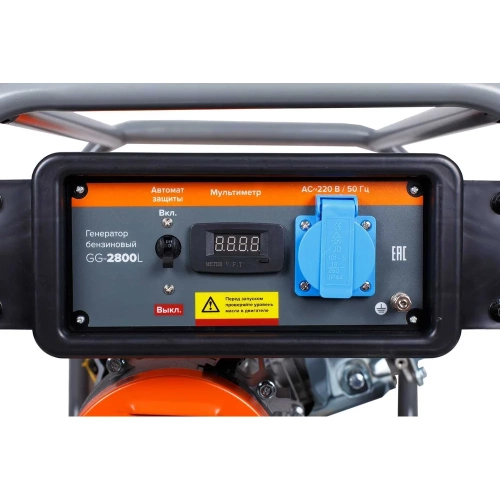 Бензиновый генератор КРАТОН GG-2800L 3 08 01 051 фото 6