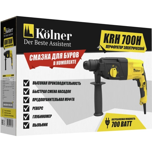 Перфоратор Kolner KRH 700H 8030300226 фото 11 Перфоратор Kolner KRH 700H 8030300226 фото 11