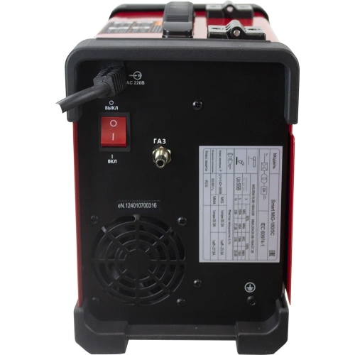 Сварочный полуавтомат инверторный EDON Smart MIG-180/5C 25073 фото 5 Сварочный полуавтомат инверторный EDON Smart MIG-180/5C 25073 фото 5