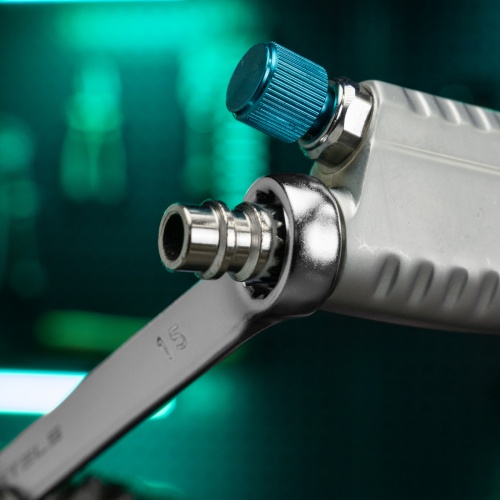 Ключ комбинированный, 15 мм, CrV, матовый хром Stels фото 9