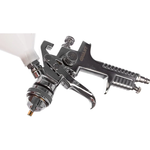 Краскораспылитель (сопло 1,4 мм; бачок 0,6 л, HVLP) Gigant SP 180 фото 7 Краскораспылитель (сопло 1,4 мм; бачок 0,6 л, HVLP) Gigant SP 180 фото 7