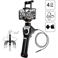 Управляемый видеоэндоскоп iCarTool USB, 1Мп, 1280x720, 1м, 4мм зонд, поворот камеры 4х360° IC-V104AW