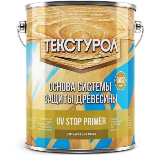Грунтовка для защиты древесины Текстурол UV-Stop Primer 13936 бесцветная 5 л Грунтовка для защиты древесины Текстурол UV-Stop Primer 13936 бесцветная 5 л