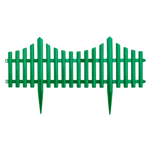 Забор декоративный "Гибкий", 24 х 300 см, зеленый, Palisad фото 2