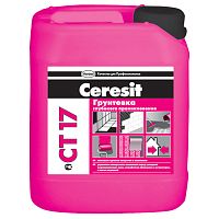 Грунтовка глубокого проникновения Ceresit CT 17 универсальная 10 л
