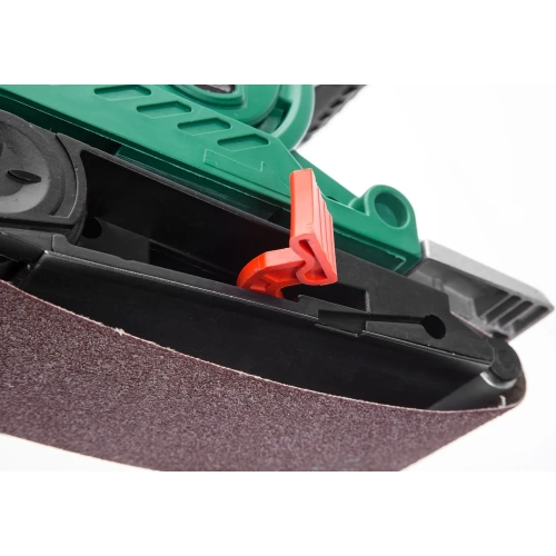 Ленточная шлифовальная машинка Hammer Flex 800Вт 120-290м/мин лента 75x457мм рамка, струбцины 2шт LSM800B 158564 фото 8