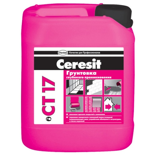 Универсальная грунтовка Ceresit CT 17/1 морозостойкая 1 л
