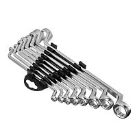 Набор ключей накидных, 6-22 мм, 8 шт, хромированные Sparta