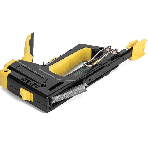 Ручной металлический степлер 4 в 1 РОСОМАХА ЭТАЛОН тип 53/140/36/300/500, скобы 6-14 мм 605305 фото 4