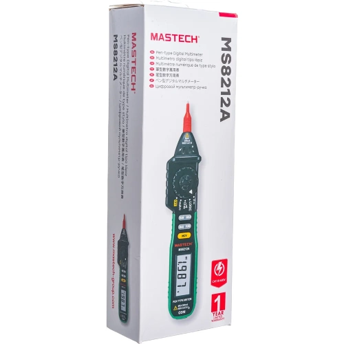 Цифровой мультиметр-ручка Mastech MS8212A 00-00002672 фото 10