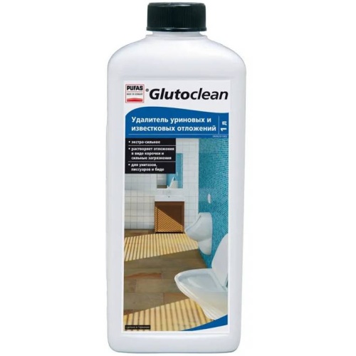 Удалитель уриновых и известковых отложений Pufas Glutoclean Gl.Urin U.Kalk Entferner N 376 1 л