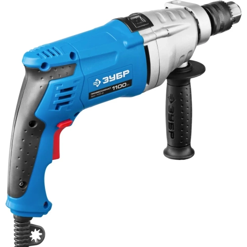 Ударная дрель ЗУБР Профессионал 1100 Вт ЗДУ-1100-2 ЭРММ2 фото 3