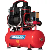 Компрессор АВРОРА PASSAT-8 BLACK 4G тихий, без масл. (8л, 170л/мин, 0.9кВт) 41664