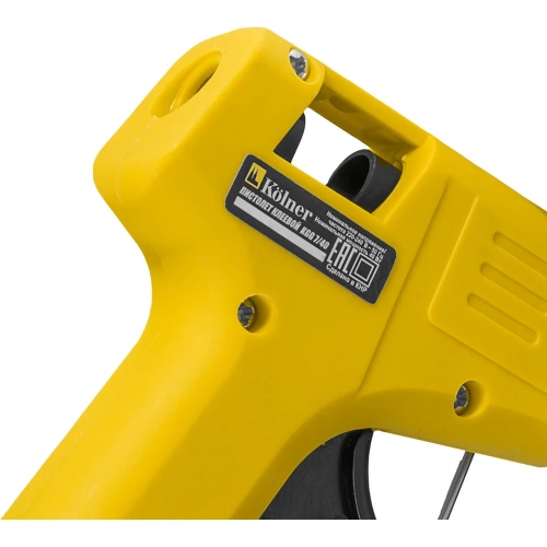 Клеевой пистолет Kolner KGG 7/40 40Вт, клеевые стержни 7мм, 8031800066 фото 4 Клеевой пистолет Kolner KGG 7/40 40Вт, клеевые стержни 7мм, 8031800066 фото 4