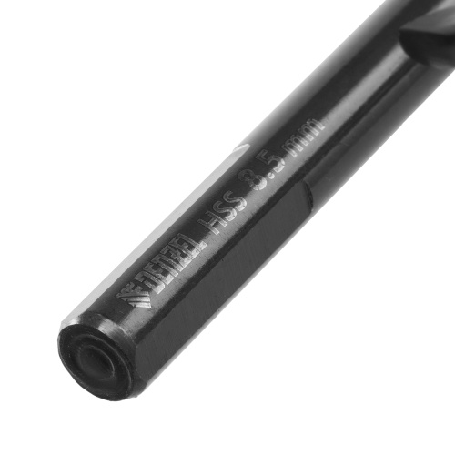 Сверло по металлу, 8,5 мм, HSS-Tin, Golden Tip, 8 шт. Denzel фото 4