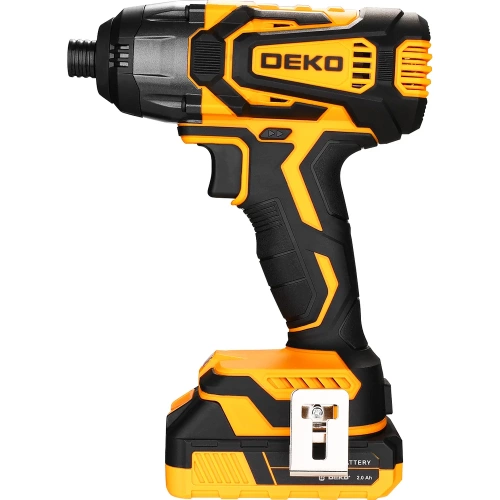 Аккумуляторный ударный винтоверт DEKO DKIS20-Li 20В, 1х2.0Ач 063-4391 фото 9