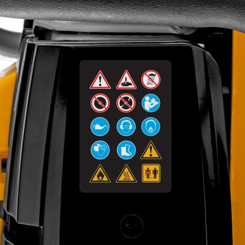 Бензорез МС-6535, 65 см3, диаметр диска 350 мм DENZEL фото 16