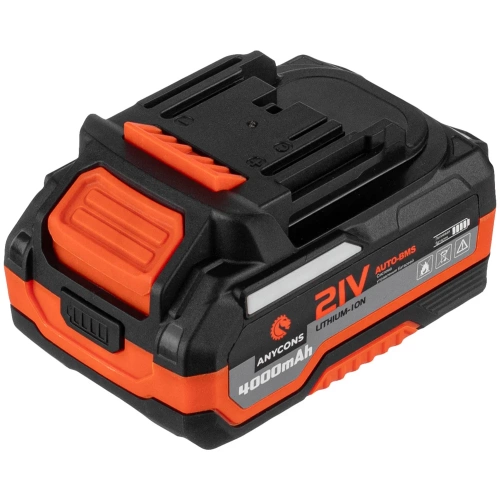 Бесщеточная УШМ Anycons, 125м, 21В, 8500 об/мин, 2 акб, JM-1252 JM-125S фото 7