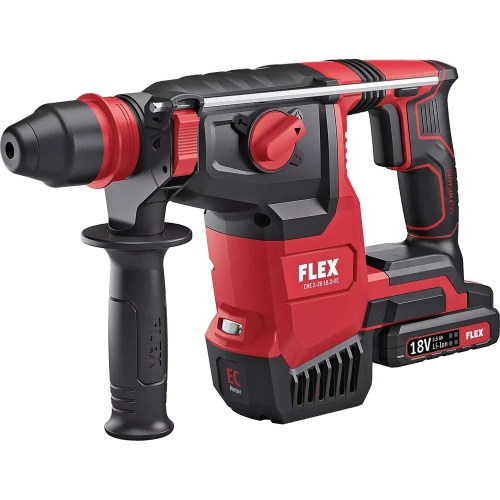 Комбинированный аккумуляторный перфоратор FLEX CHE 2-26 18.0-EC/5.0 Set 18.0 В 478474 фото 3 Комбинированный аккумуляторный перфоратор FLEX CHE 2-26 18.0-EC/5.0 Set 18.0 В 478474 фото 3