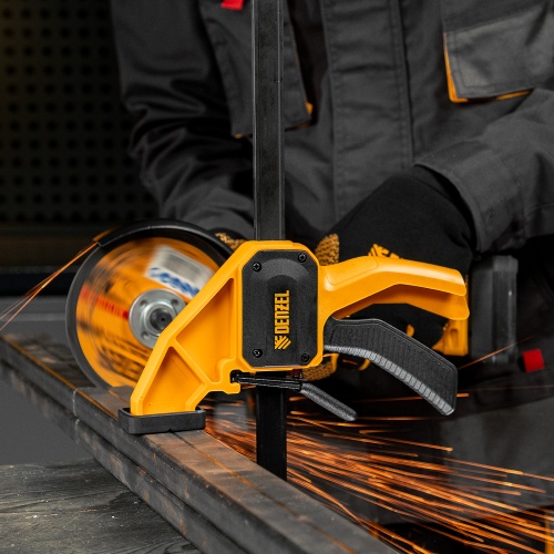 Струбцина F-образная, быстрозажимная, 300 х 80 мм, усиленный нейлоновый корпус Denzel фото 11