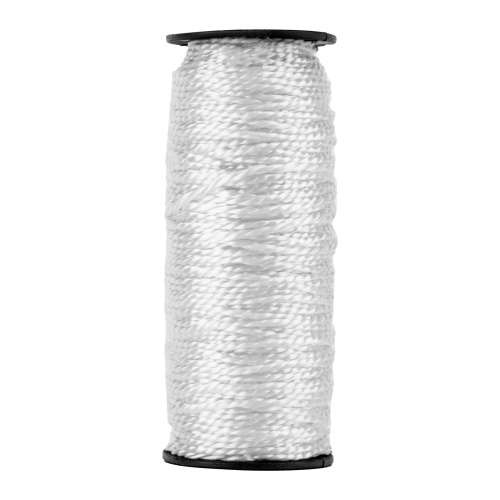 Шнур крученый капроновый, 2 мм, L 50 м, на катушке, Сибртех фото 2