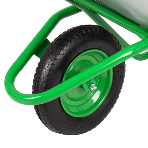 Тачка садово-строительная, грузоподъемность 170 кг, обьем 90 л Сибртех фото 9