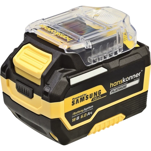 Аккумулятор Hanskonner 18 В, 1BatterySystem, 6.0 Ач HBP2006PRO Аккумулятор Hanskonner 18 В, 1BatterySystem, 6.0 Ач HBP2006PRO