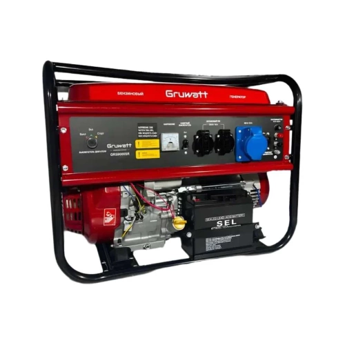 Генератор бензиновый GRUWATT GRS9000SR фото 5
