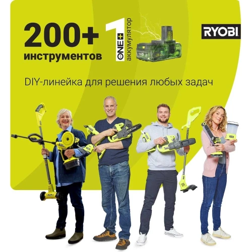Эксцентриковая шлифмашина Ryobi ONE+ R18ROS-0 5133002471 фото 6 Эксцентриковая шлифмашина Ryobi ONE+ R18ROS-0 5133002471 фото 6