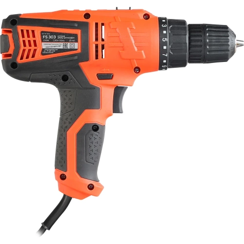 Сетевая дрель-шуруповерт PATRIOT FS 303 120301303 фото 4 Сетевая дрель-шуруповерт PATRIOT FS 303 120301303 фото 4