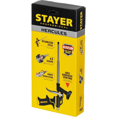 Профессиональный пистолет для монтажной пены Stayer HERCULES 06861_z03 фото 4 Профессиональный пистолет для монтажной пены Stayer HERCULES 06861_z03 фото 4