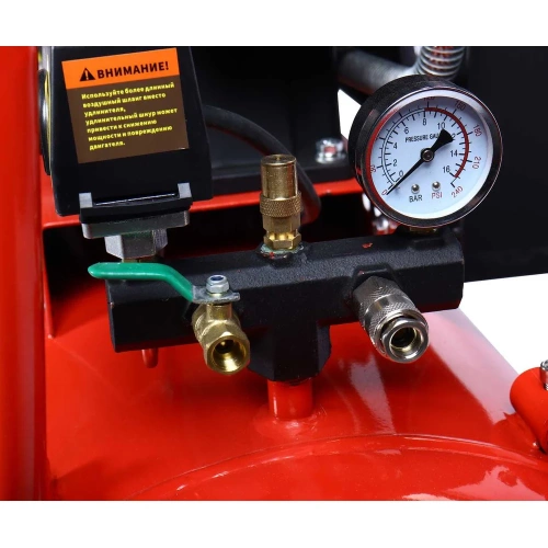 Компрессор поршневой с ременным приводом GTE 220В, ресив. 200л, 400л/мин. -MR4200400B GTE-MR4200400B фото 4