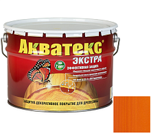 Покрытие алкидное защитно-декоративное для древесины Акватекс Экстра полуглянцевое Орегон 3 л