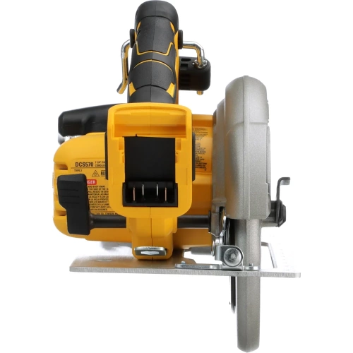 Аккумуляторная дисковая пила Dewalt DCS570P2, 18 В, 184 мм, 5500 об/мин, с 2 АКБ 5 Ач и ЗУ, в кейсе TSTAK DCS570P2-QW фото 5 Аккумуляторная дисковая пила Dewalt DCS570P2, 18 В, 184 мм, 5500 об/мин, с 2 АКБ 5 Ач и ЗУ, в кейсе TSTAK DCS570P2-QW фото 5