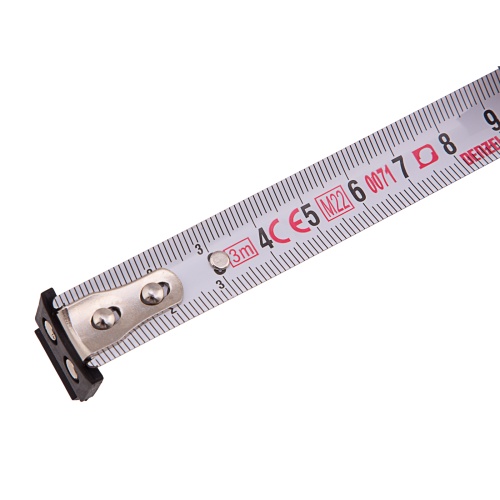 Рулетка 3м х 16мм, двухкомп. корпус, магнитный обрезиненный зацеп Denzel фото 6