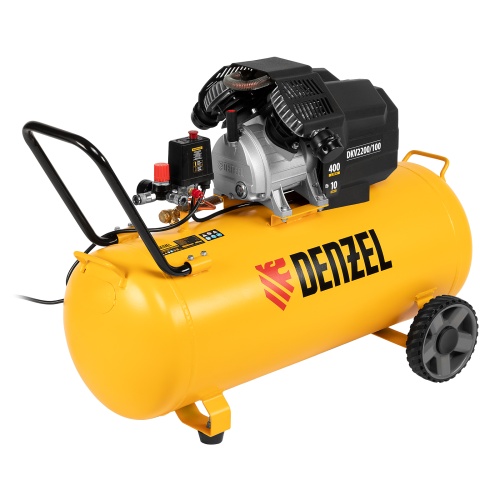 Компрессор воздушный DKV2200/100, Х-PRO 2.2 кВт, 400 л/мин, 100л Denzel Компрессор воздушный DKV2200/100, Х-PRO 2.2 кВт, 400 л/мин, 100л Denzel